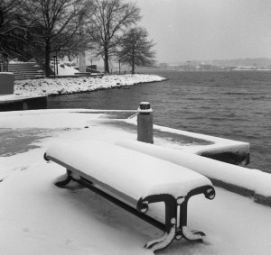 snow on the Potomac