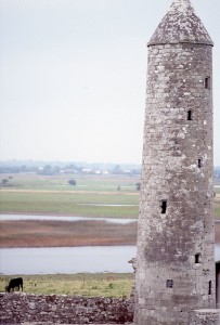 Irish round tower 